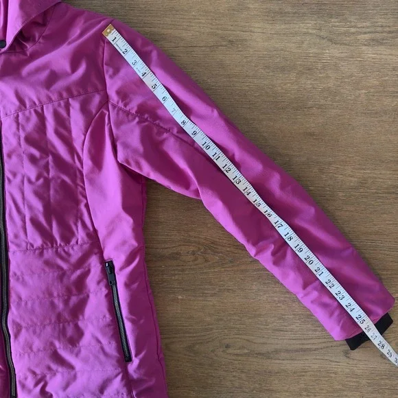 Body Glove Women's‎ Magenta Snow Ski Jacket w/Fur Lined Detachable Hood-Size Lge - Picture 16 of 16